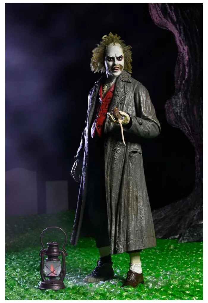 BEETLEJUICE 1988 - Beetlejuice Tour Guide The Bio-Exorcist Ultimate Action Figure