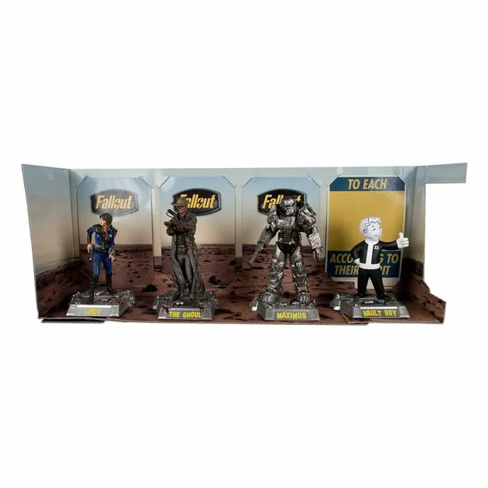 FALLOUT - Movie Maniacs - Lucy Maximus The Ghoul & Vault Boy Action Figure 4-Pack