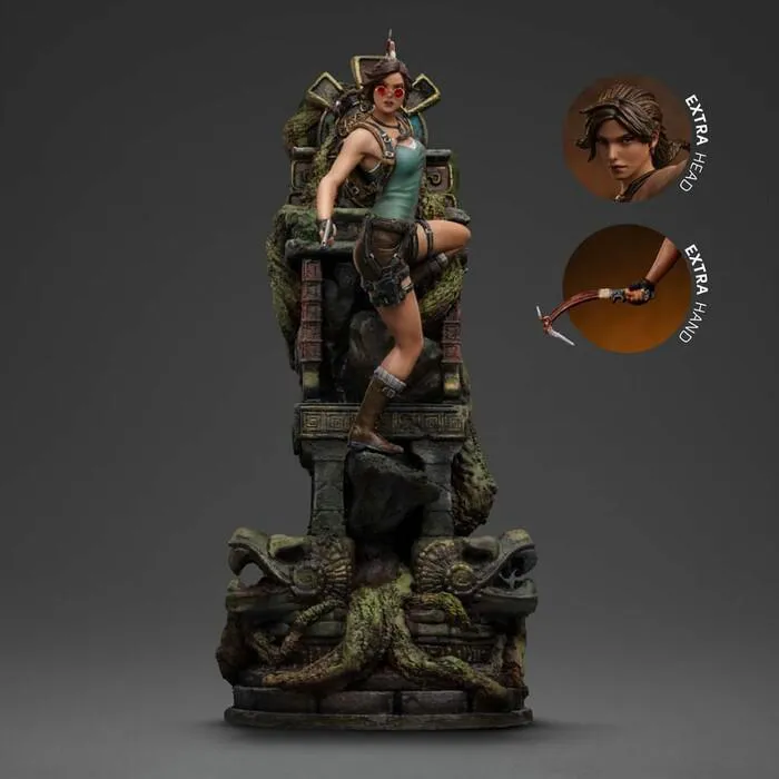 TOMB RAIDER - Lara Croft 1/10 Deluxe Art Scale Statue