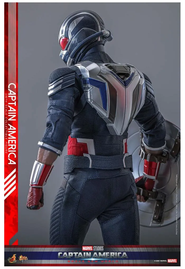 MARVEL - Captain America Brave New World - Captain America 1/6 Action Figure 12" MMS779