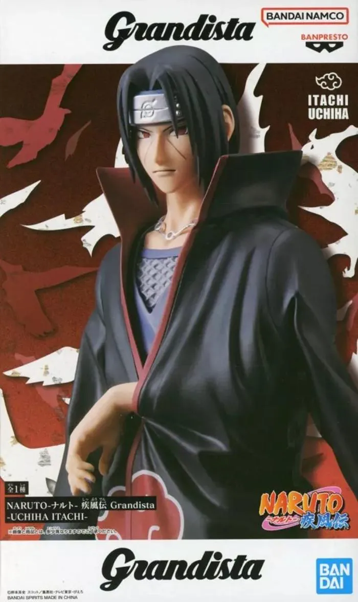 NARUTO SHIPPUDEN - Grandista - Itachi Uchiha Pvc Figure